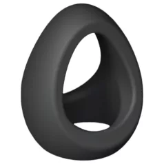 Love to Love Flux - inel pentru penis - silicon - negru