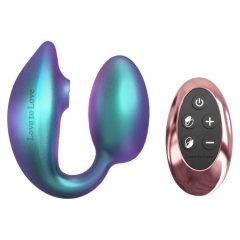   Love to Love Wonderlover - vibrator pentru stimularea clitorisului și a punctului G (verde metalic)