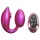 Wonderlover - vibrator G cu stimulare clitoridiană (roz metallic)