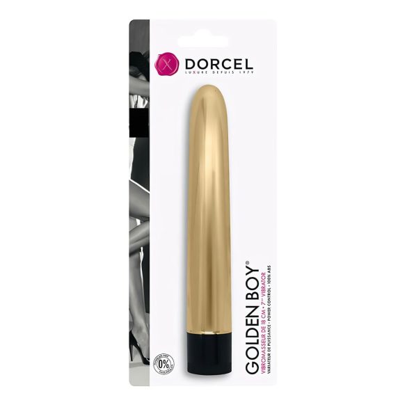 Dorcel - vibrator clasic tip bară - finisaj auriu