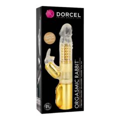   Vibrator cu două motoare Dorcel Orgasmic Rabbit - stimulator de clitoris (auriu)