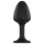 Dorcel Geisha Plug Diamond XL - plug anal cu piatră albă (negru)