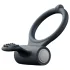 Dorcel Power Clit - inel penian vibrant (negru)