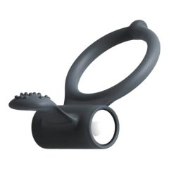 Dorcel Power Clit - inel vibrator pentru penis (negru)