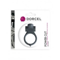 Dorcel Power Clit - inel vibrator pentru penis (negru)