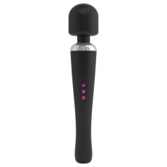 Dorcel Megawand - vibrator cu masaj reîncărcabil (negru)