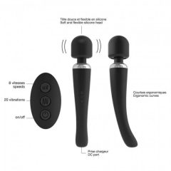 Dorcel Megawand - vibrator de masaj cu baterie (negru)