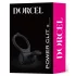 Dorcel Power Clit Plus - inel penian cu vibrații, reîncărcabil (negru)