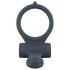 Dorcel Power Clit Plus - inel penian cu vibrații, reîncărcabil (negru)