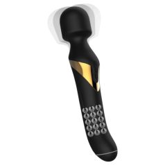 Dorcel Dual Orgasms Gold - Vibrator 2in1 masaj (negru)