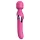 Dorcel Dual Orgasms - vibrator de masaj 2în1, cu acumulator (roz)