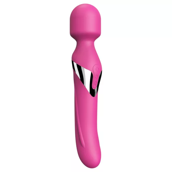 Dorcel Dual Orgasms - vibrator de masaj 2în1, cu acumulator (roz)