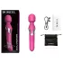 Dorcel Dual Orgasms - vibrator de masaj 2în1, cu acumulator (roz)