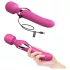 Dorcel Dual Orgasms - vibrator de masaj 2în1, cu acumulator (roz)