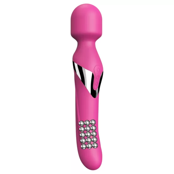 Dorcel Dual Orgasms - vibrator de masaj 2în1, cu acumulator (roz)