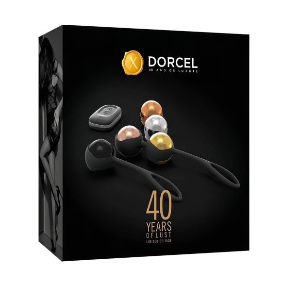 Dorcel - set bile vaginale cu telecomandă - variabil, antrenament pelvic