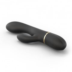   Dorcel Glam Rabbit - vibrator cu acumulator și braț pentru clitoris (negru)