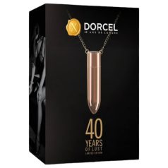   Dorcel - vibrator rezistent la apă și reîncărcabil, ca un colier (rosegold)