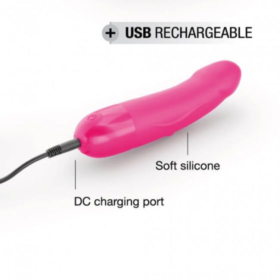 Dorcel Real Vibration S 2.0 - vibrator cu acumulator (roz)