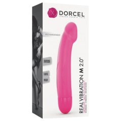 Vibrator reîncărcabil Real Vibration M 2.0 (roz)