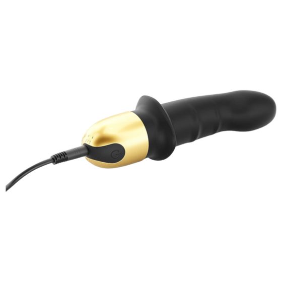 Dorcel Mini Lover 2.0 - vibrator cu acumulator pentru punctul G (negru-auriu)
