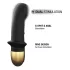 Dorcel Mini Lover 2.0 - vibrator G-spot cu acumulator (negru-auriu)