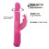 Vibrator Dorcel Baby Rabbit 2.0 cu braț clitoridian, reîncărcabil, roz
