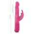 Vibrator Dorcel Baby Rabbit 2.0 cu braț clitoridian, reîncărcabil, roz