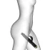 Dorcel - Vibrator rabbit cu thrusting și stimulare clitoris - silicon negru