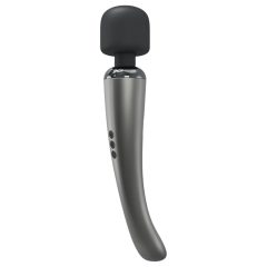   Dorcel Megawand - Masajator vibrator reîncărcabil (gri argintiu)