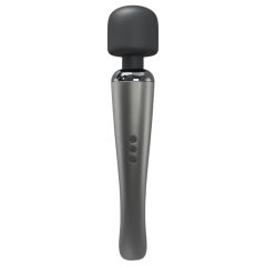   Dorcel Megawand - Masajator vibrator reîncărcabil (gri argintiu)