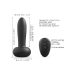 Dorcel Deep Thrust - vibrator cu penetrare profundă (negru)