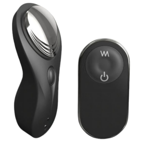 Vibrator clitoral negru, discret și radio, reîncărcabil - Dorcel Discreet.