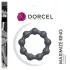 Dorcel Maximize - inel penian din silicon cu biluțe (gri)