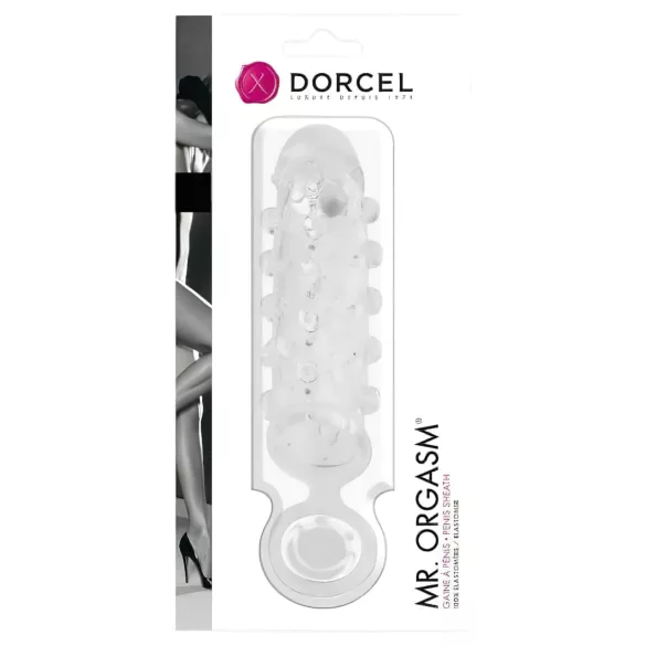 Dorcel Mr. Orgasm - mânecă peniană sferică (transparentă)
