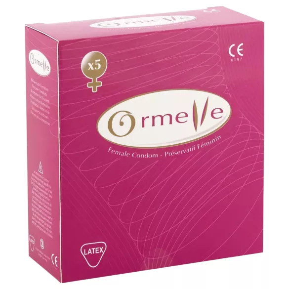 Ormelle Femail - prezervative pentru femei - 5 bucăți