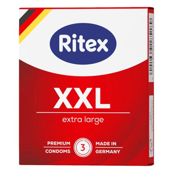 RITEX - Prezervative XXL (3 bucăți)