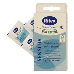 RITEX Pro Nature Sensitive - prezervative (8 buc)