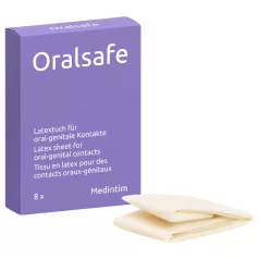 Oralsafe - folie protectoare sex oral - 8 bucăți