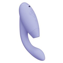   Womanizer Duo 2 - vibrator impermeabil pentru punctul G și stimulator al clitorisului (mov)
