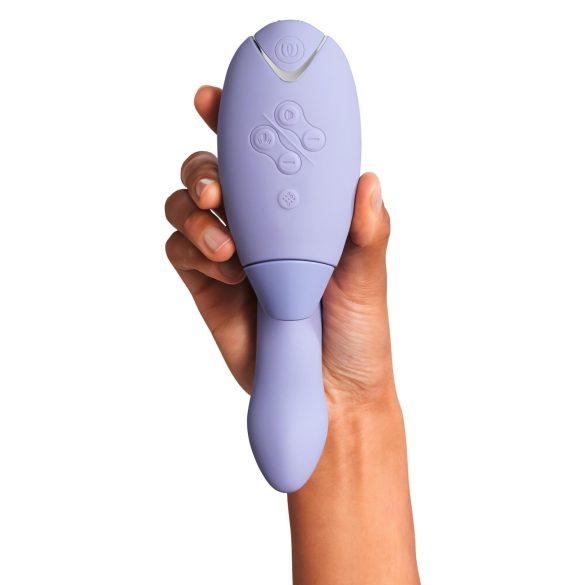 Womanizer Duo 2 - Vibrator dublu stimulare punct G și clitoris - lila