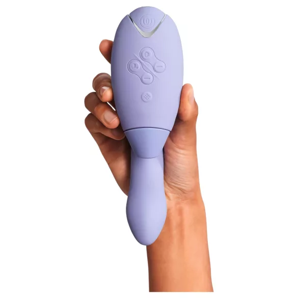 Womanizer Duo 2 - Vibrator dublu stimulare punct G și clitoris - lila