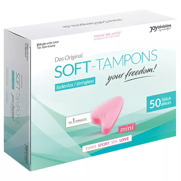 Joydivision Soft-Tampons mini - tampon fără fir (50 bucăți)