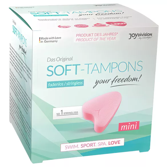 Joydivision Soft-Tampons mini - tampon fără fir (3 bucăți)