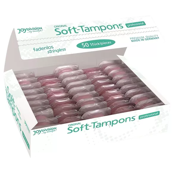 Joydivision Soft-Tampons professional - tampon fără ață (50 bucăți)
