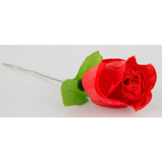 Chilot Rose - tanga ascuns într-o trandafir - roșu (S-L)