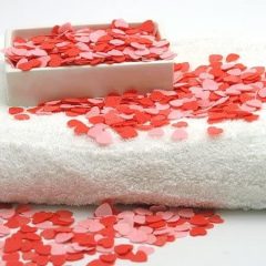  Hearts - confetti de baie cu miros de petale de trandafir (30g)