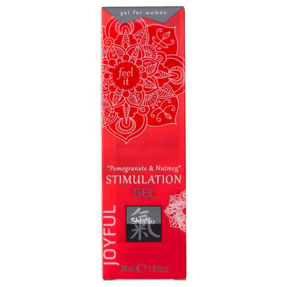 HOT Shiatsu - cremă stimulatoare pentru femei - rodie (30ml)