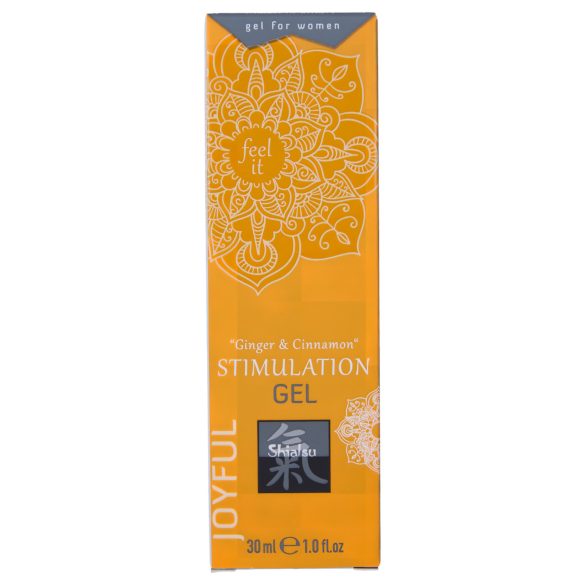 HOT Shiatsu - cremă stimulatoare femei - ghimbir și scorțișoară 30ml
