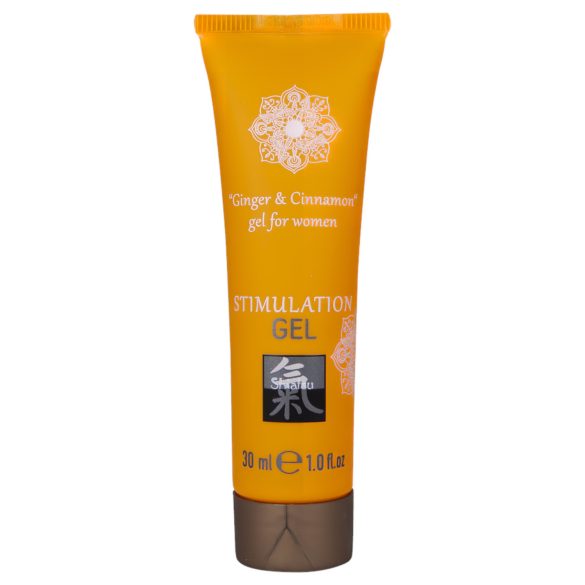 HOT Shiatsu - cremă stimulatoare femei - ghimbir și scorțișoară 30ml